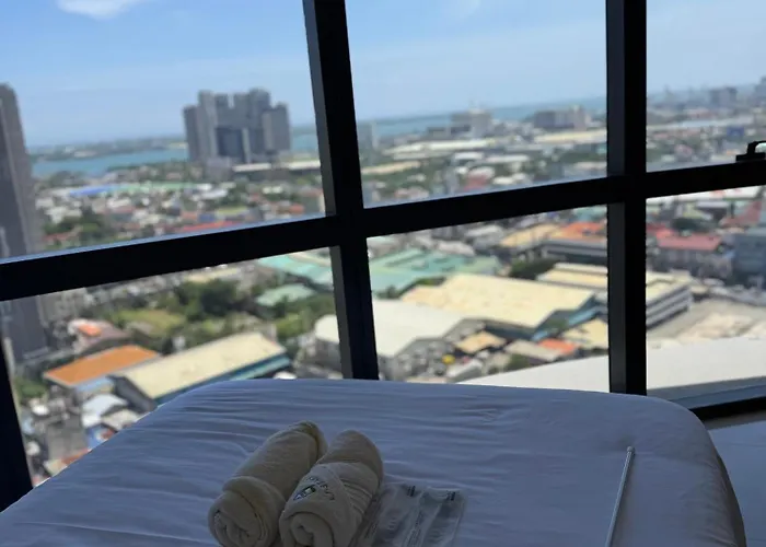 Jtower Residences 1br 21s10 Heart Of Steps From Sm Jmall Aparthotel